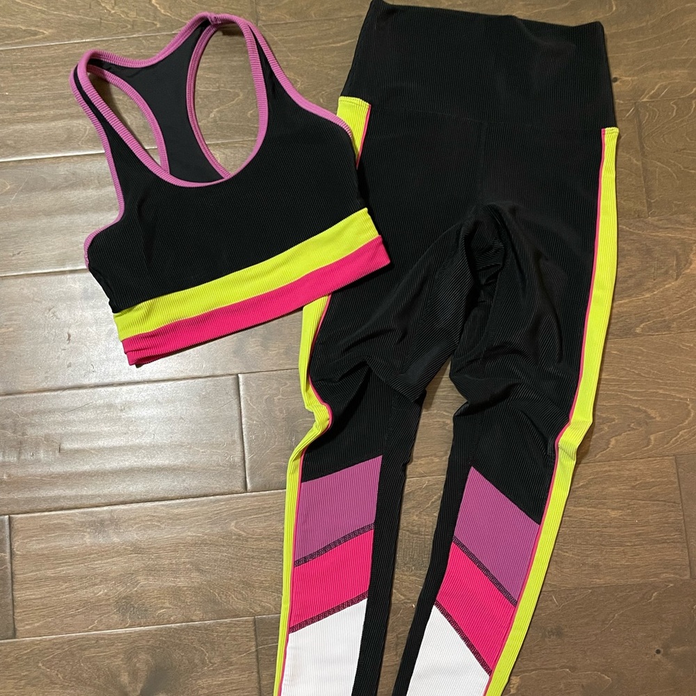 Beach Riot Bailey activewear SET!